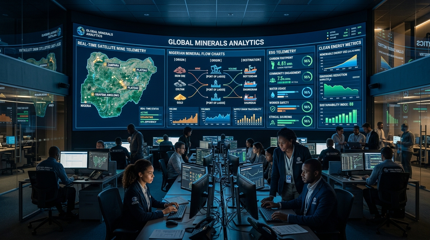 Minerals Analytics Command & Telemetry Center