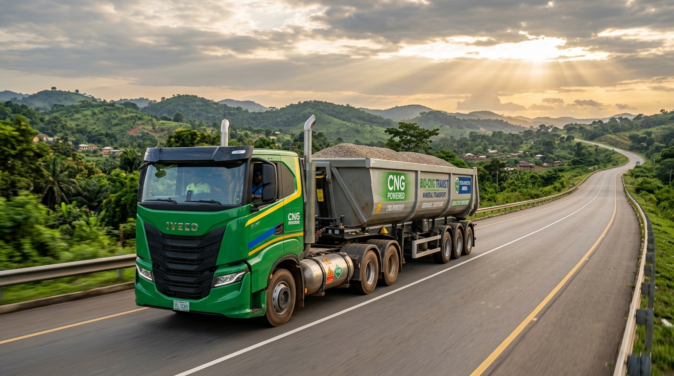 CNG Transport Truck